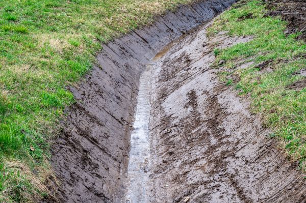 Drainage Ditch Construction in Crestview