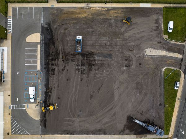 Parking Lot Excavation in Crestview